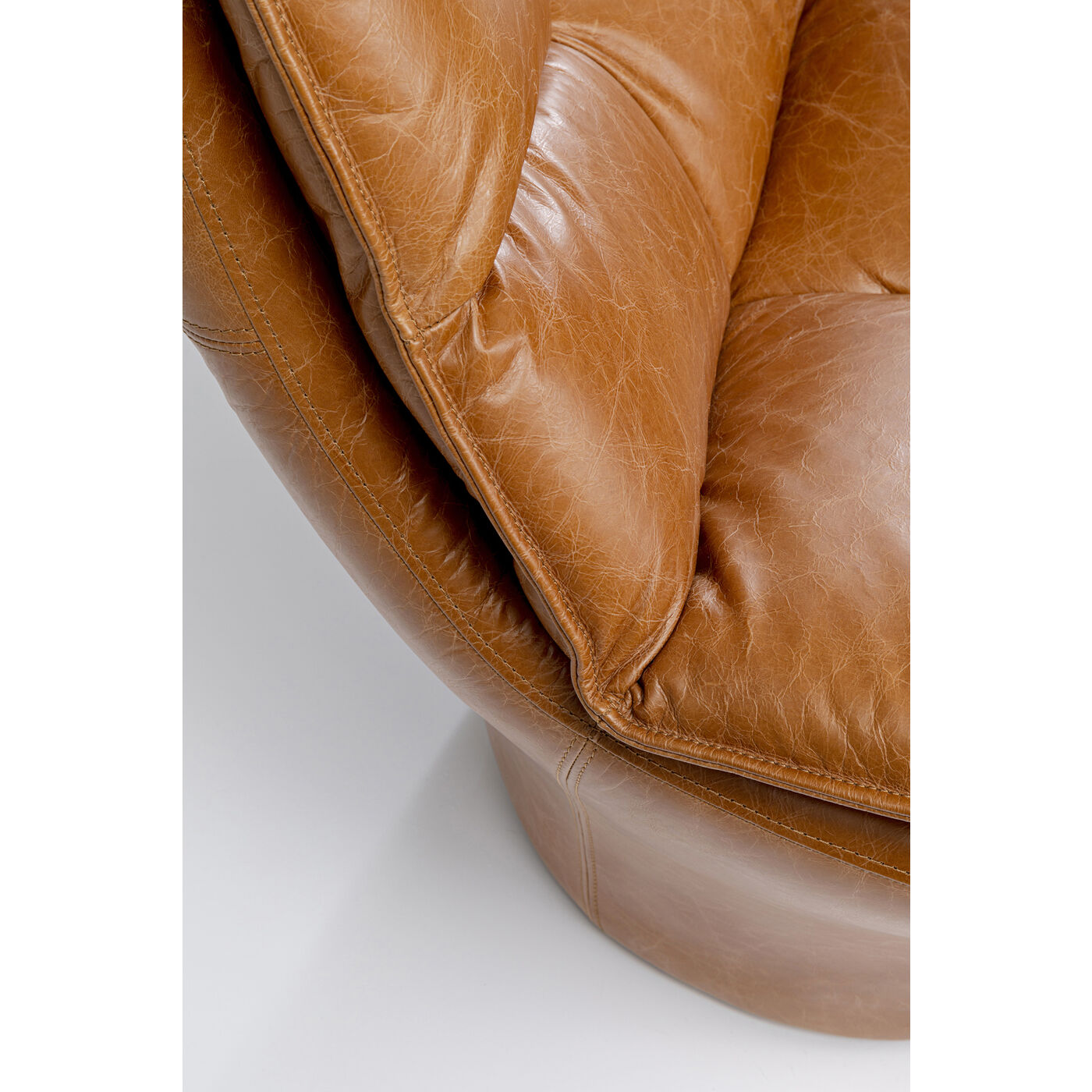 Brown Leather Armchair