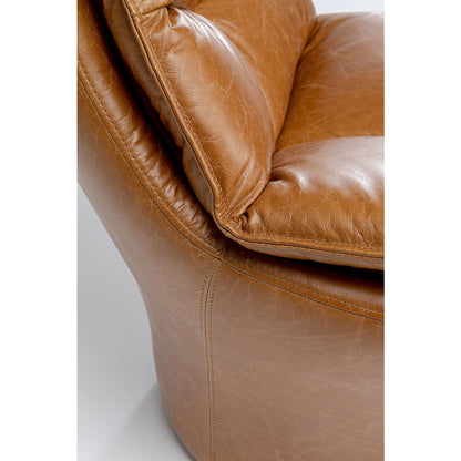 Brown Leather Armchair