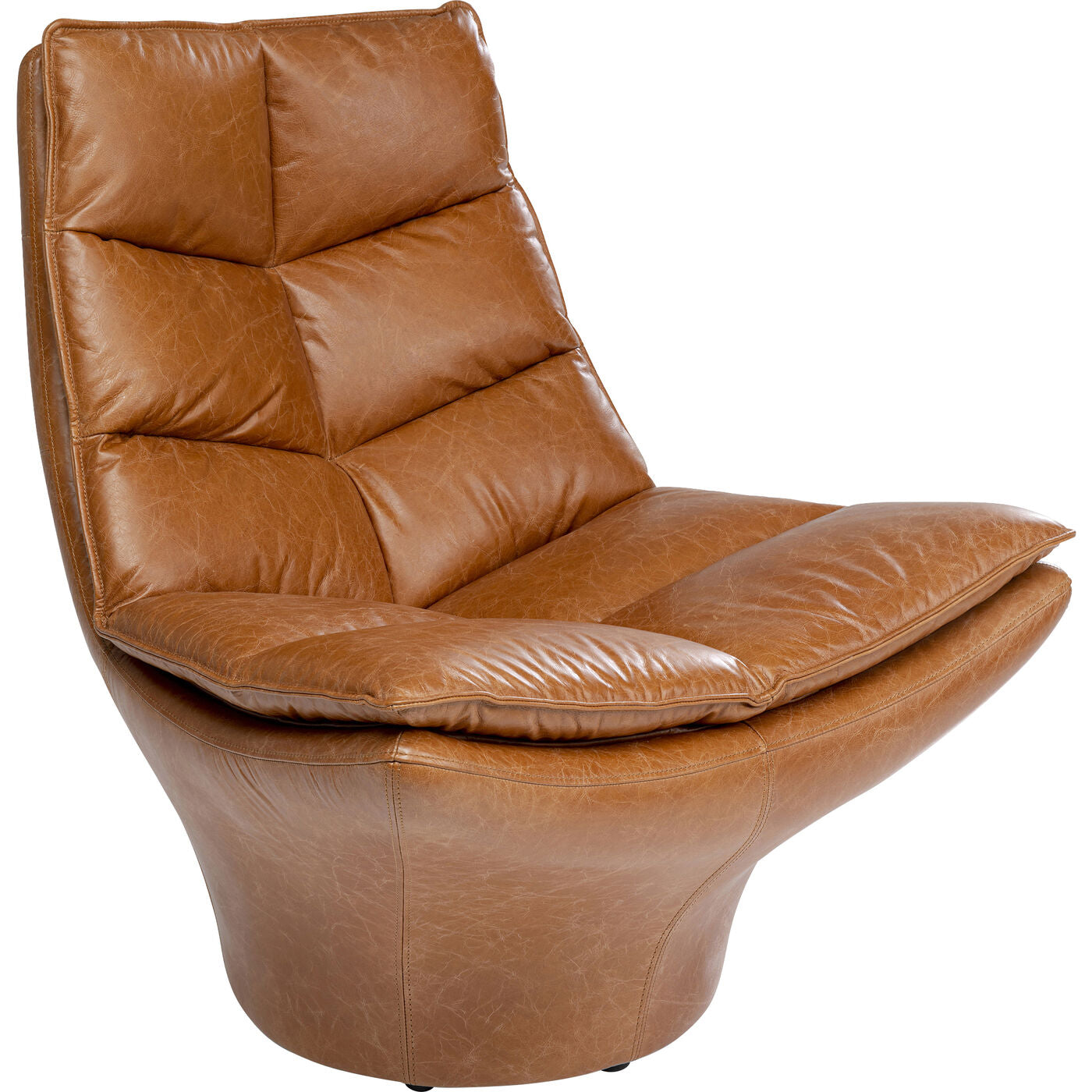 Brown Leather Armchair