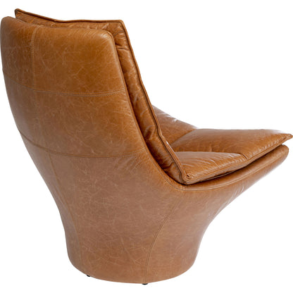 Brown Leather Armchair