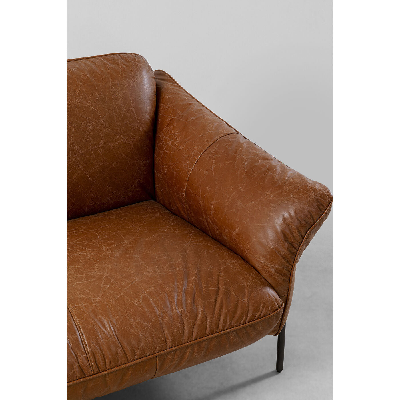 Brown Leather Sofa