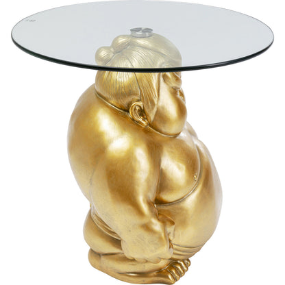 Side Table Monk Gold Ø54cm