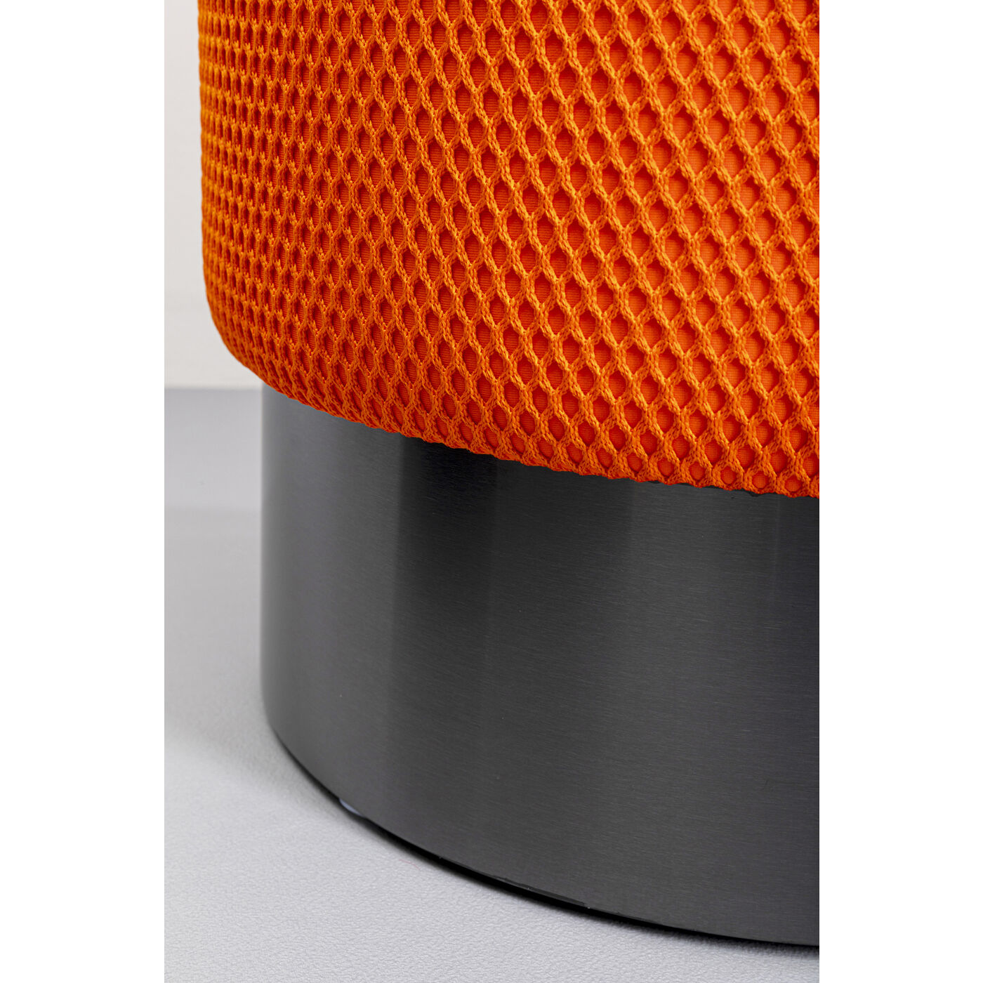 Round Orange Stool