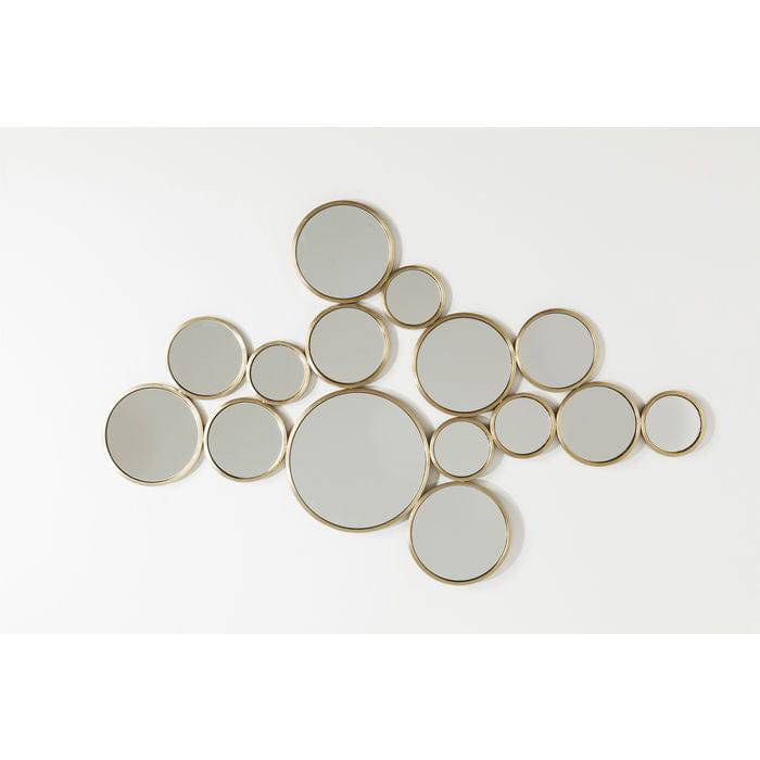 Mirror Bubbles Brass 93x138cm - JULIA VENCE STORE