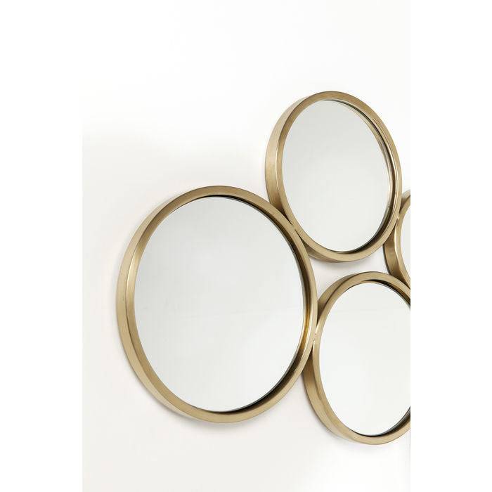 Mirror Bubbles Brass 93x138cm - JULIA VENCE STORE