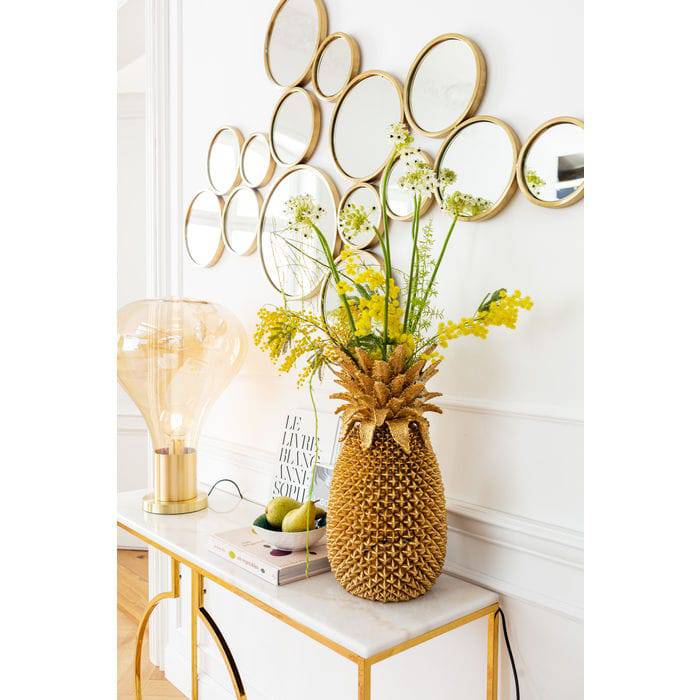 Mirror Bubbles Brass 93x138cm - JULIA VENCE STORE