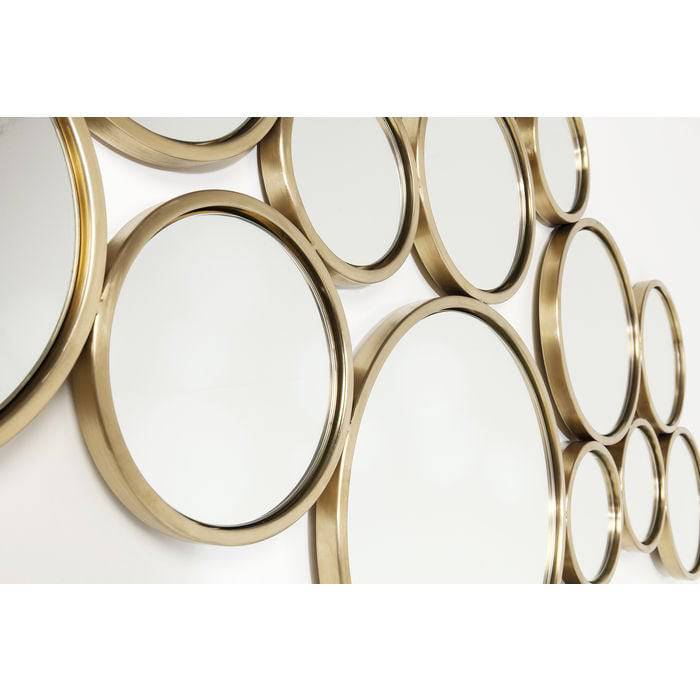 Mirror Bubbles Brass 93x138cm - JULIA VENCE STORE