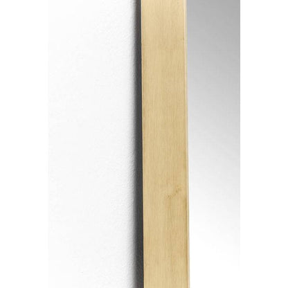 Mirror Curve Rectangular Brass 200x70cm - JULIA VENCE STORE