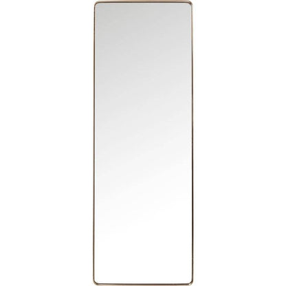 Mirror Curve Rectangular Copper 200x70cm - JULIA VENCE STORE