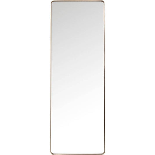 Mirror Curve Rectangular Copper 200x70cm - JULIA VENCE STORE