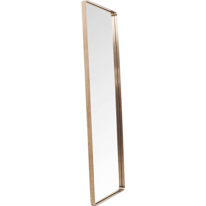 Mirror Curve Rectangular Copper 200x70cm - JULIA VENCE STORE