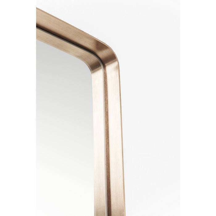 Mirror Curve Rectangular Copper 200x70cm - JULIA VENCE STORE