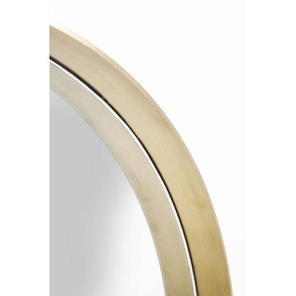 Mirror Curve Round Brass ‚àö√≤60cm - JULIA VENCE STORE