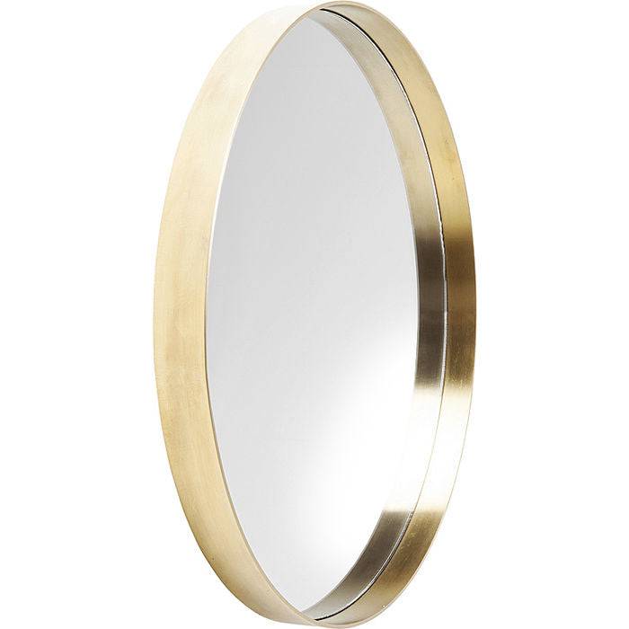 Mirror Curve Round Brass ‚àö√≤60cm - JULIA VENCE STORE