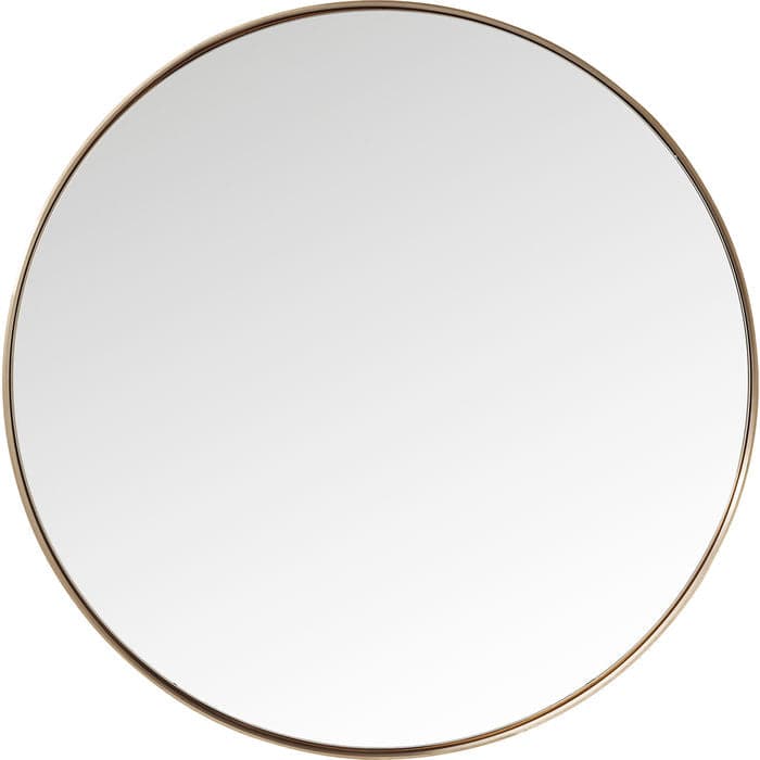 Mirror Curve Round Copper O100Cm - JULIA VENCE STORE