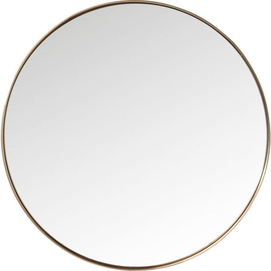 Mirror Curve Round Copper O100Cm - JULIA VENCE STORE