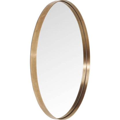 Mirror Curve Round Copper O100Cm - JULIA VENCE STORE