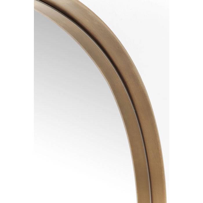 Mirror Curve Round Copper O100Cm - JULIA VENCE STORE