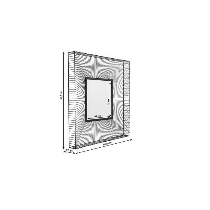 Mirror Dimension Square 91x91 - JULIA VENCE STORE