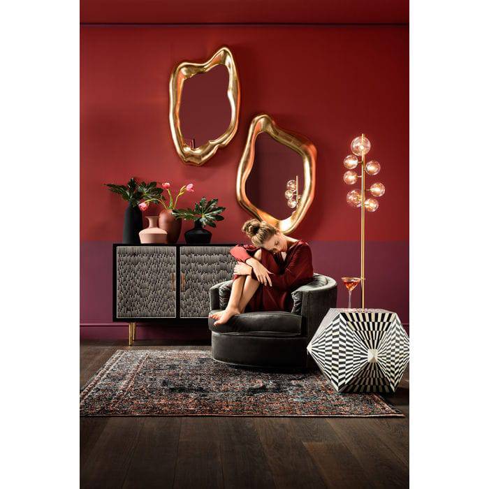 Mirror Hologram Gold 119x76cm - JULIA VENCE STORE