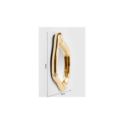 Mirror Hologram Gold 119x76cm - JULIA VENCE STORE