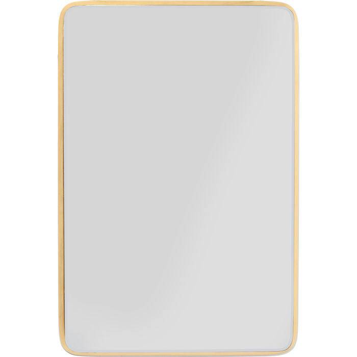 Gold Square Mirror