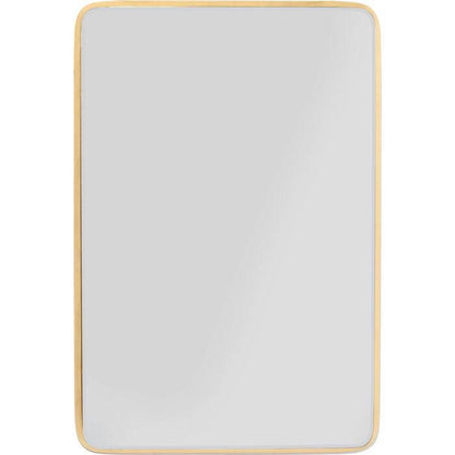 Gold Square Mirror