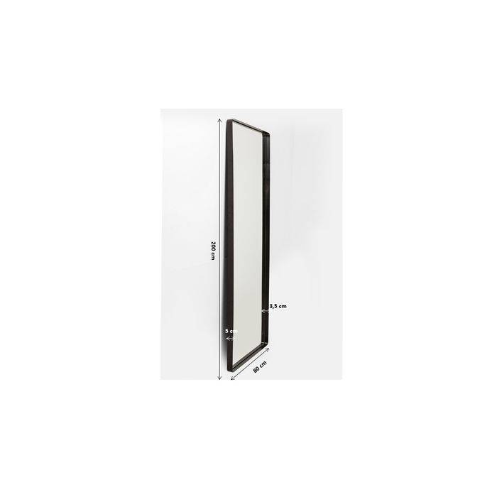 Mirror Ombra MO Soft Black 80x200cm - JULIA VENCE STORE