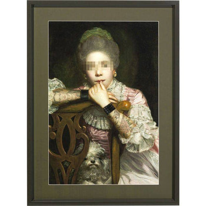 Picture Frame Incognito Sitting Countess 112x82 - JULIA VENCE STORE