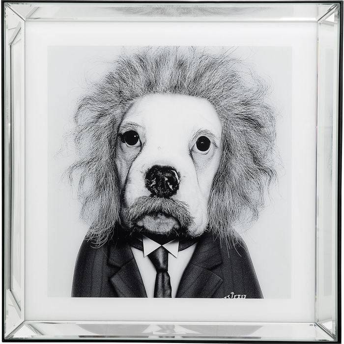 Picture Frame Mirror Smart Dog 60x60 - JULIA VENCE STORE