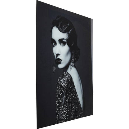 Picture Glass Beauty Lady 150x120 - JULIA VENCE STORE