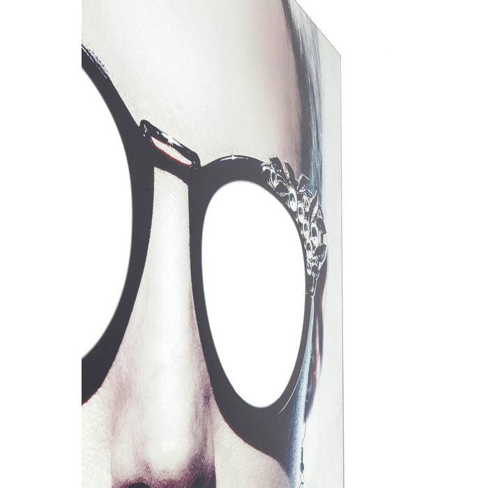 Picture Glass Metallic Girlie 120x120cm - JULIA VENCE STORE