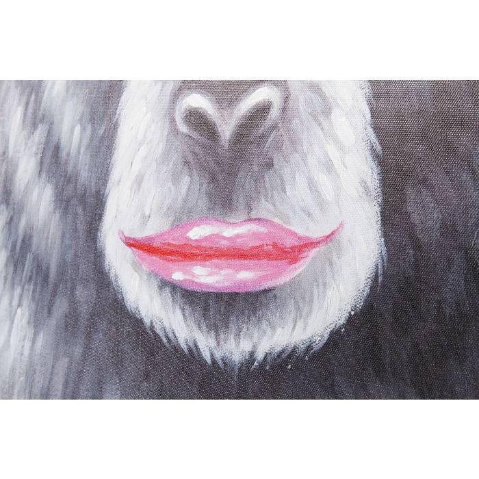 Picture Touched Carnival Monkey 70x70cm - JULIA VENCE STORE