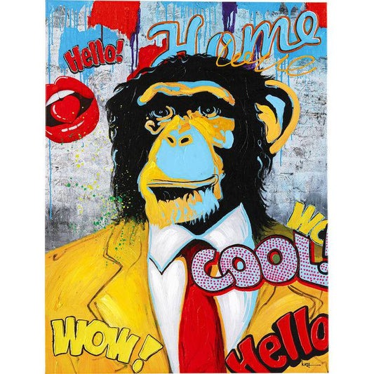 Picture Touched Show Monkey  120x90 - JULIA VENCE STORE