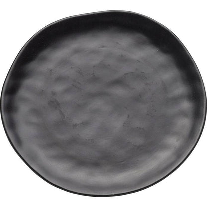 Plate Organic Black Ø26cm - JULIA VENCE STORE