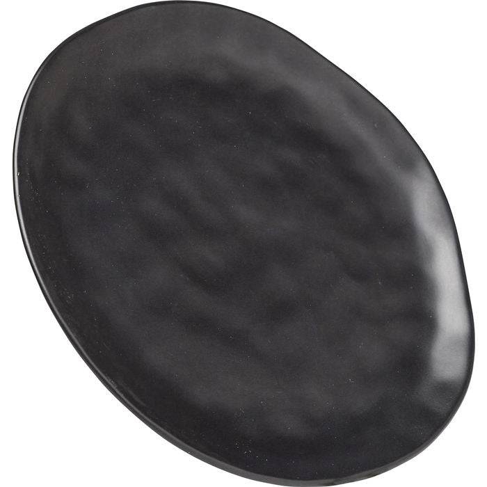 Plate Organic Black Ø26cm - JULIA VENCE STORE