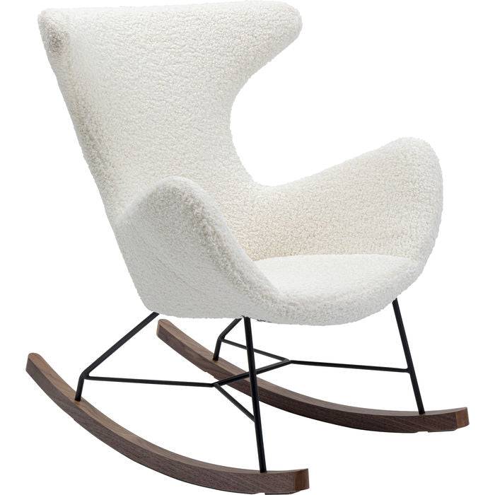 Rocking Chair Balance White - JULIA VENCE STORE