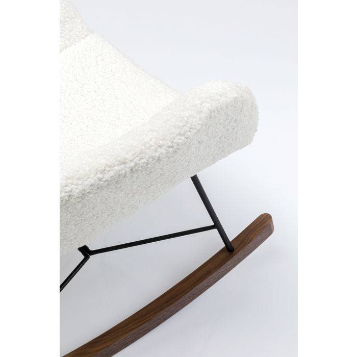 Rocking Chair Balance White - JULIA VENCE STORE