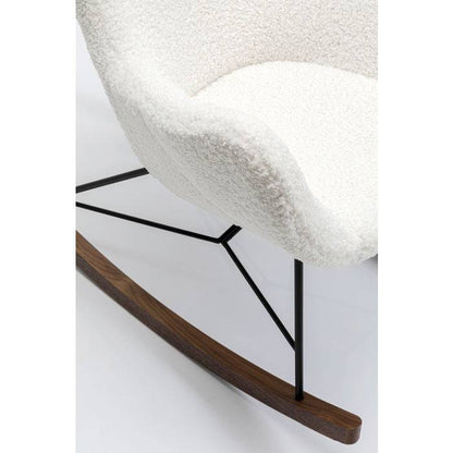 Rocking Chair Balance White - JULIA VENCE STORE