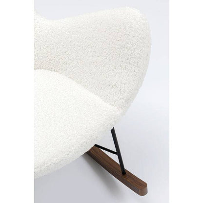 Rocking Chair Balance White - JULIA VENCE STORE