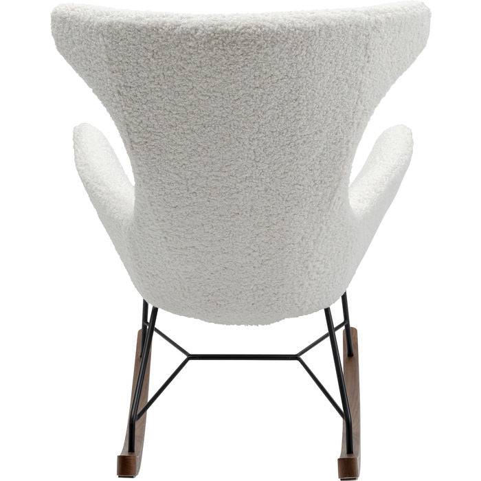 Rocking Chair Balance White - JULIA VENCE STORE