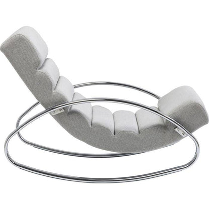 Rocking Chair Manhattan Grey Beige - JULIA VENCE STORE