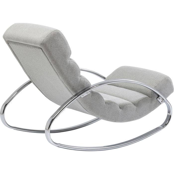 Rocking Chair Manhattan Grey Beige - JULIA VENCE STORE