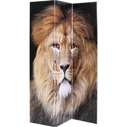 Room Divider King Lion vs Cat Girl 120x180cm