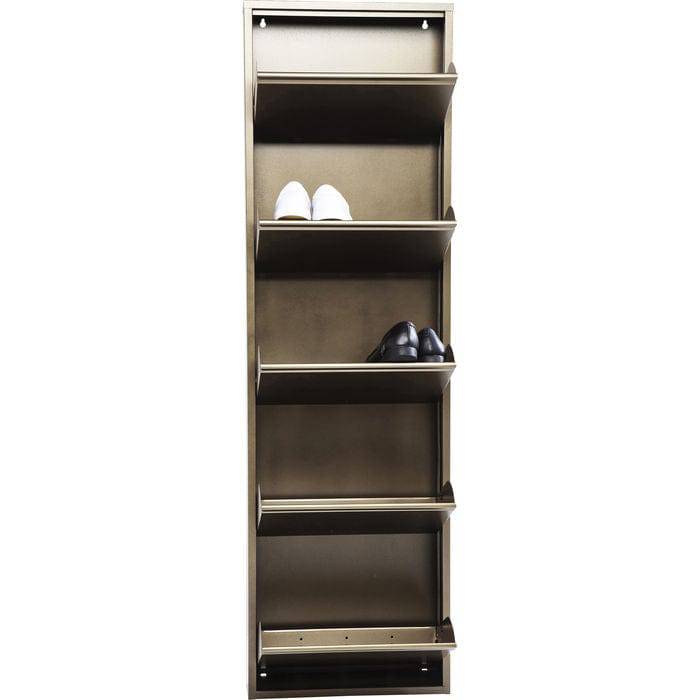 Elegant Bronze Shoe Rack