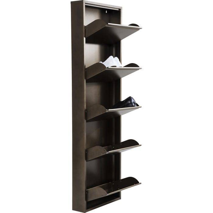 Elegant Bronze Shoe Rack