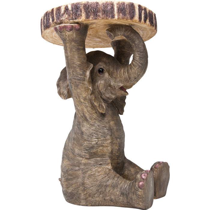 Side Table Animal Elefant Ø35cm - JULIA VENCE STORE