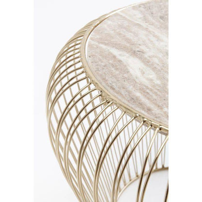 Brass Accent Table