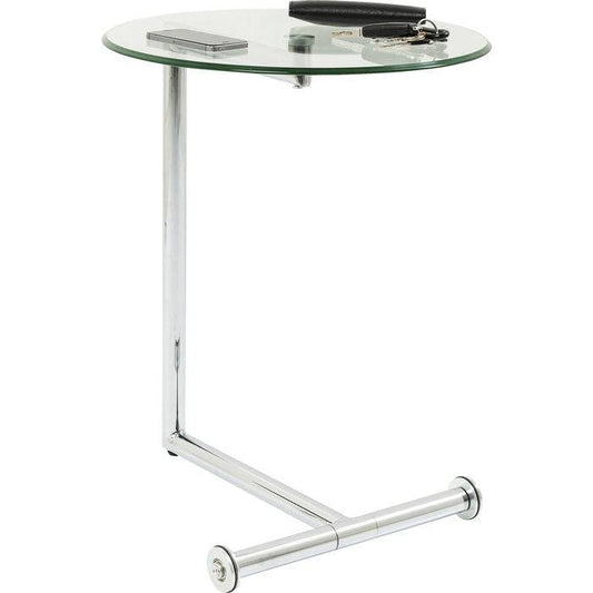 Side Table Easy Living Clear Ø46cm - JULIA VENCE STORE