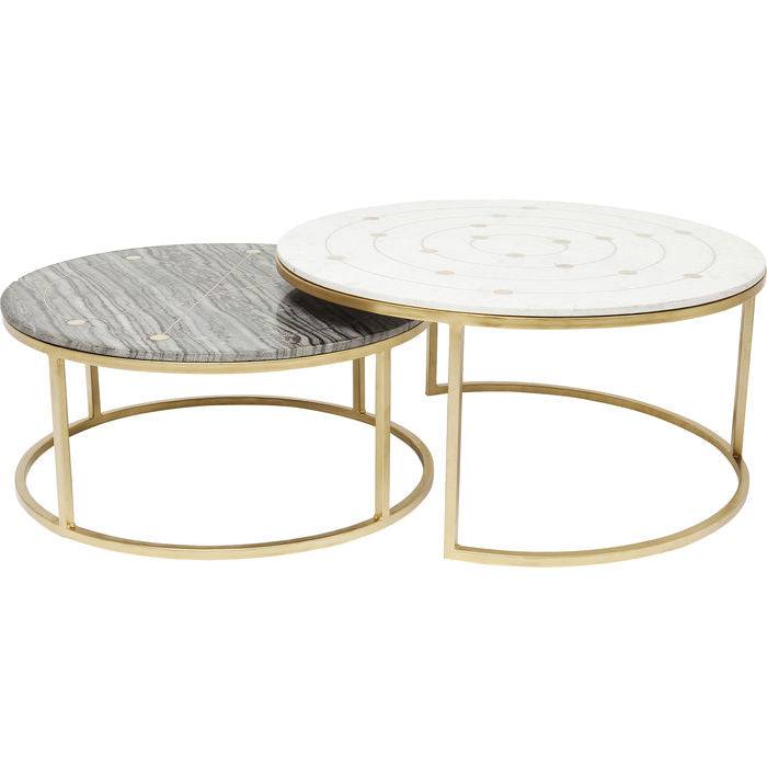 Side Table Mystic Round (2/Set) ‚àö√≤90cm - JULIA VENCE STORE